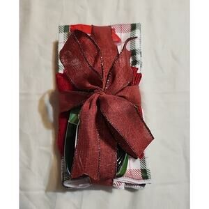 Palmolive Gift Set Dish Towels Hand Towel Palmolive Spray Away & Palmolive Plaid